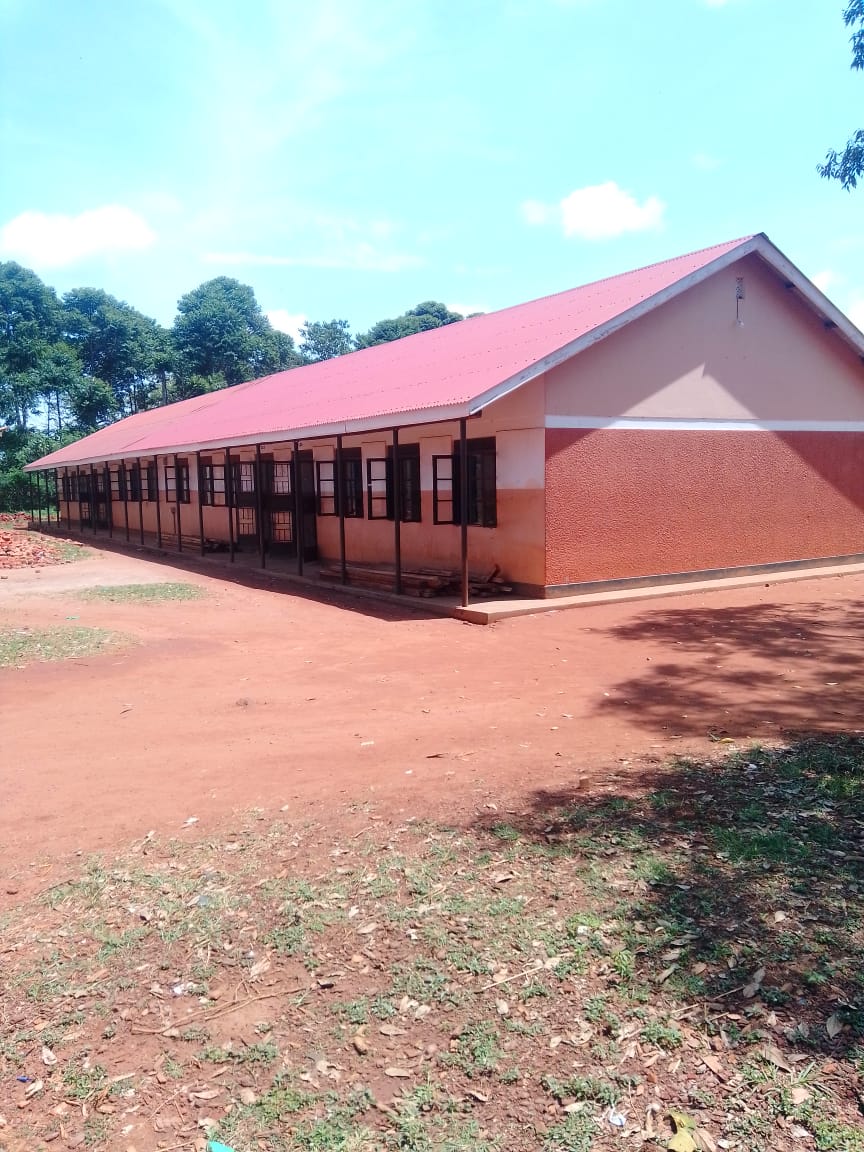 Abongomola Seed Secondary School classroom block